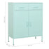 Lady Jillian -  Storage Cabinet Mint 80x35x101,5 cm Steel - Model 2